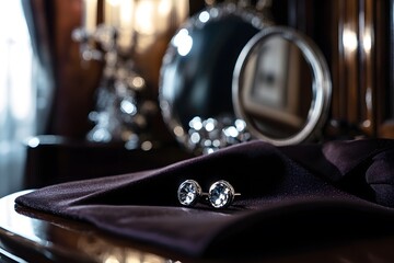 Minimalist photo of simple objects arranged symmetrically on a clean background, emphasizing modern and aesthetic appeal