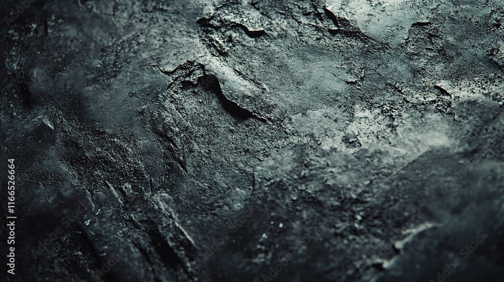 Poster close-up of rough concrete surface with visible texture details