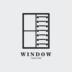 window logo vector illustration design