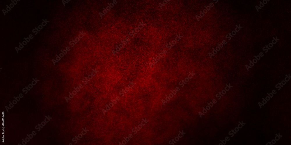 Poster abstract grunge background design with textured red stone concrete wall. abstract dark red backgroun