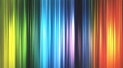 Chromatic Burst - Vivid Gradient Abstract Background with Rippling Chrome Texture
