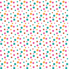 seamless pattern with dots