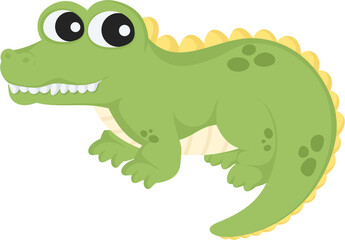 illustration crocodile
