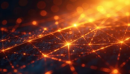 Intersecting golden lines form radiant geometric shapes, bathed in warm light , elegant, sunlight, bokeh