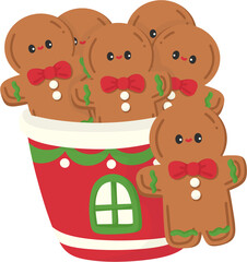 illustration gingerbread