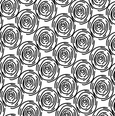 Texture in the form of repeating circular ribbed marks.