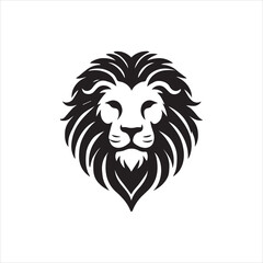 lion head vector