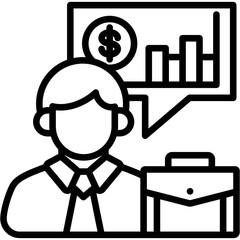 Bussiness Man Icon