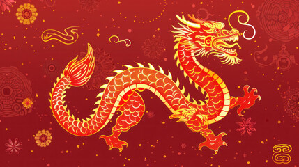 chinese new year dragon