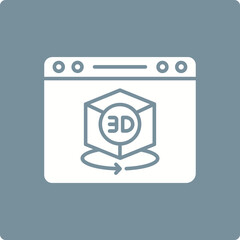 3d Modeling Icon