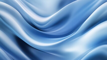 Obraz premium Soothing blue gradient backdrop with blurred effect, perfect for web design or presentations