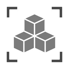 Obraz premium Cubes Icon