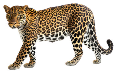 Obraz premium PNG Wildlife leopard animal mammal.