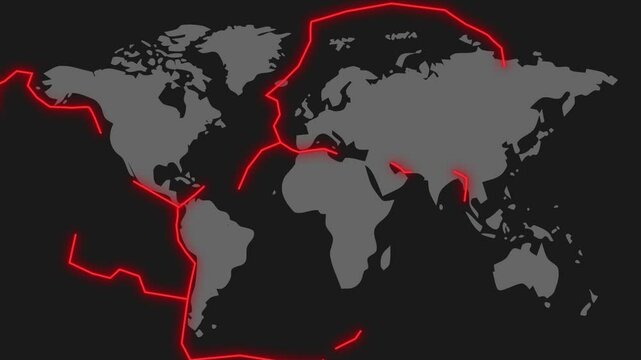 subduction zone in the world