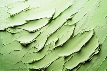 Obraz premium Close-up of green paint on wall