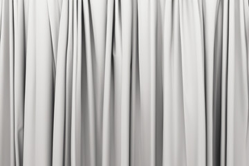 Obraz premium gray satin silk, elegant fabric for backgrounds