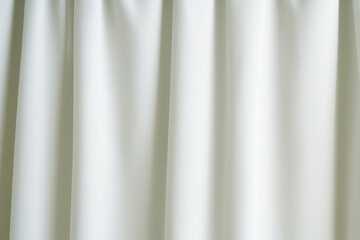 Obraz premium white gray satin silk elegant fabric for backgrounds