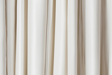 Obraz premium white gray satin silk elegant fabric for backgrounds