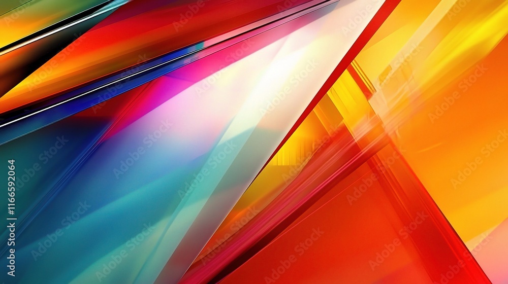 Poster Abstract Colorful Background for Web Page Design Templates