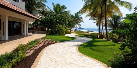  india backyard with beach landscaping 