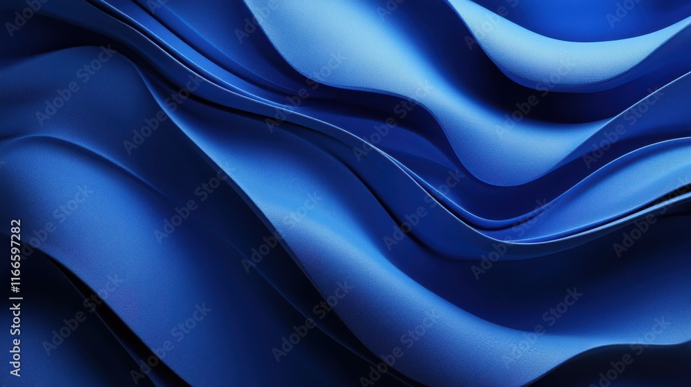 Poster a gradient blue background with smooth transition from dark to light blue, suitable for various crea