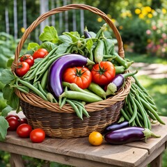 basket of vegetables