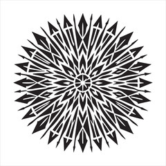 luxury mandala pattern Vector illustration - Mandala design for coloring page design
