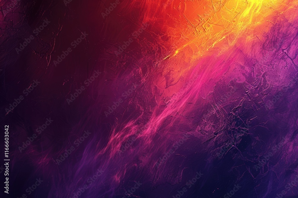 Poster abstract color gradient design with dark texture and copy space