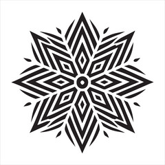 Obraz premium Mandala Ornament Design Element, Mandala Clipart Vector - Ornamental luxury mandala pattern 