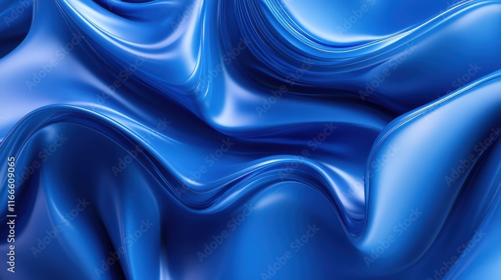 Poster a gradient blue background with smooth transition from dark to light blue, suitable for various crea