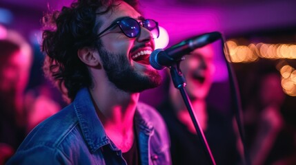 Karaoke nights are a fun way to unwind with friends.