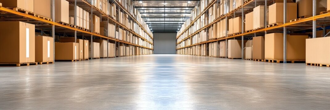 drop shipping and ecommerce concept - operational logistics for physical products to ship to consumers anywhere around the world