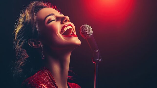 Singing boosts mood and reduces stress.