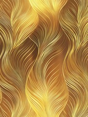 Luxury golden wallpaper. Art Deco Pattern, Vip invitation background texture for print, fabric, packaging design, invite. Vintage vector illustration