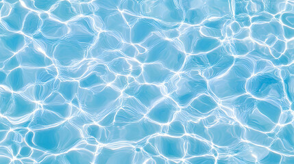 Obraz premium Abstract water texture with soft ripples and bright reflections creates serene and calming atmosphere. gentle movement of water adds tranquil touch to any design