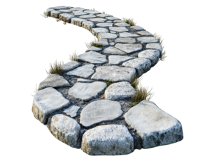 Isolated Stone Path
