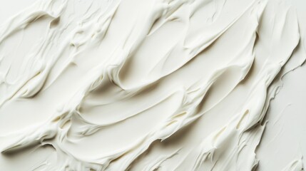 White Frosted Cake Close Up