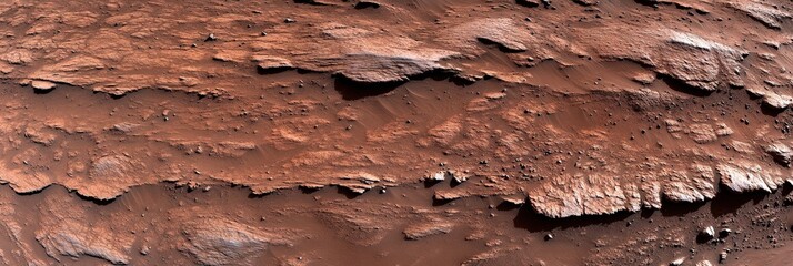 surface of mars - the red planet