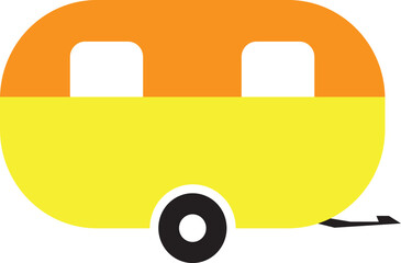 bus isolated on white