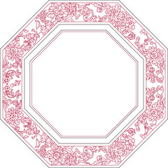 sketch vector illustration silhouette design decoration ornament wall decoration mandala classic vintage ethnic traditional chinese.eps