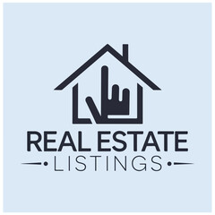 real estate listing logo design 65.eps