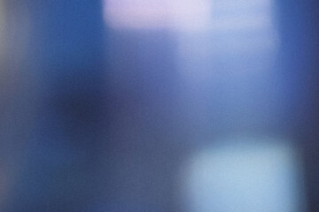 Blurred plain blue gradient with light noise effect. Background for designers.