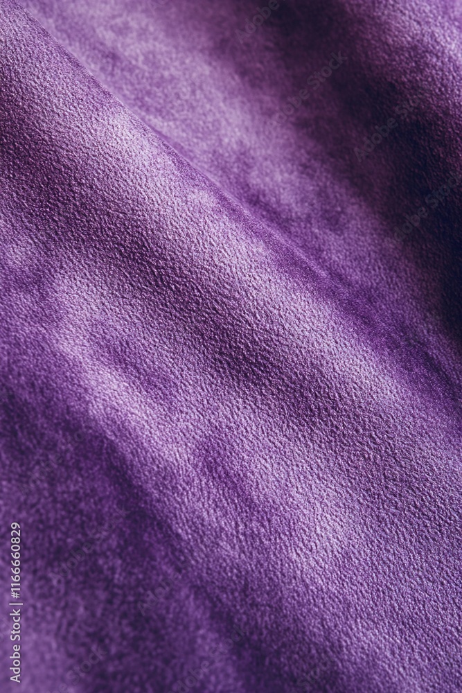 Poster Close-up of purple fabric with subtle texture and gradient.