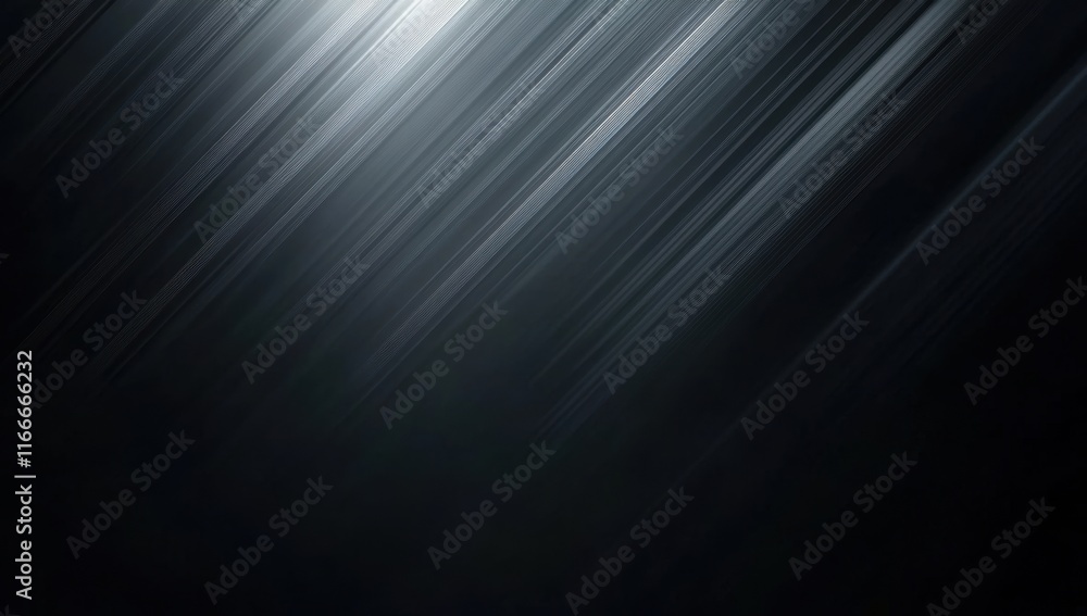Poster abstract dark grey diagonal lines background image with light streaks design texture