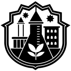 Modern STEM Education Branding Logo for Schools and Institutions