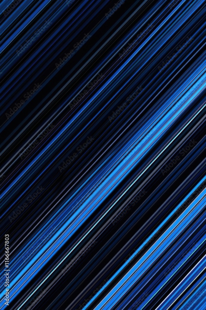 Poster abstract diagonal lines background blue and black dynamic stripes pattern design modern texture