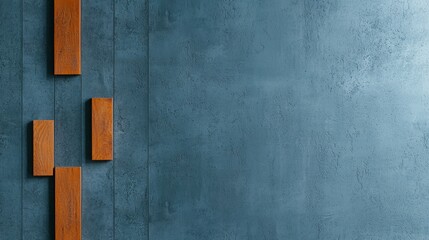 Naklejka premium A smooth, polished concrete surface, with subtle variations in color and texture, creating a sense of industrial chic.