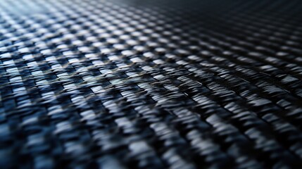 Fototapeta premium Close-Up of Carbon Fiber Texture for Modern Tech Background