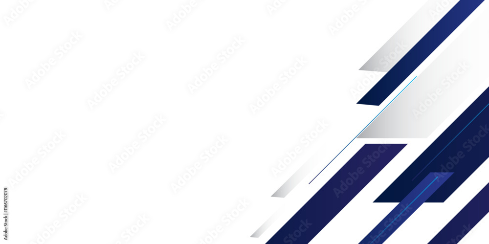 Leinwandbilder abstract blue and grey triangle vector background. creative geometric rectangle pattern texture. des