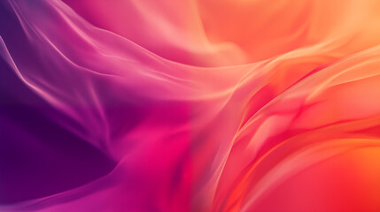 Obraz premium Soft Pink Silk Fabric with Smooth Wavy Texture